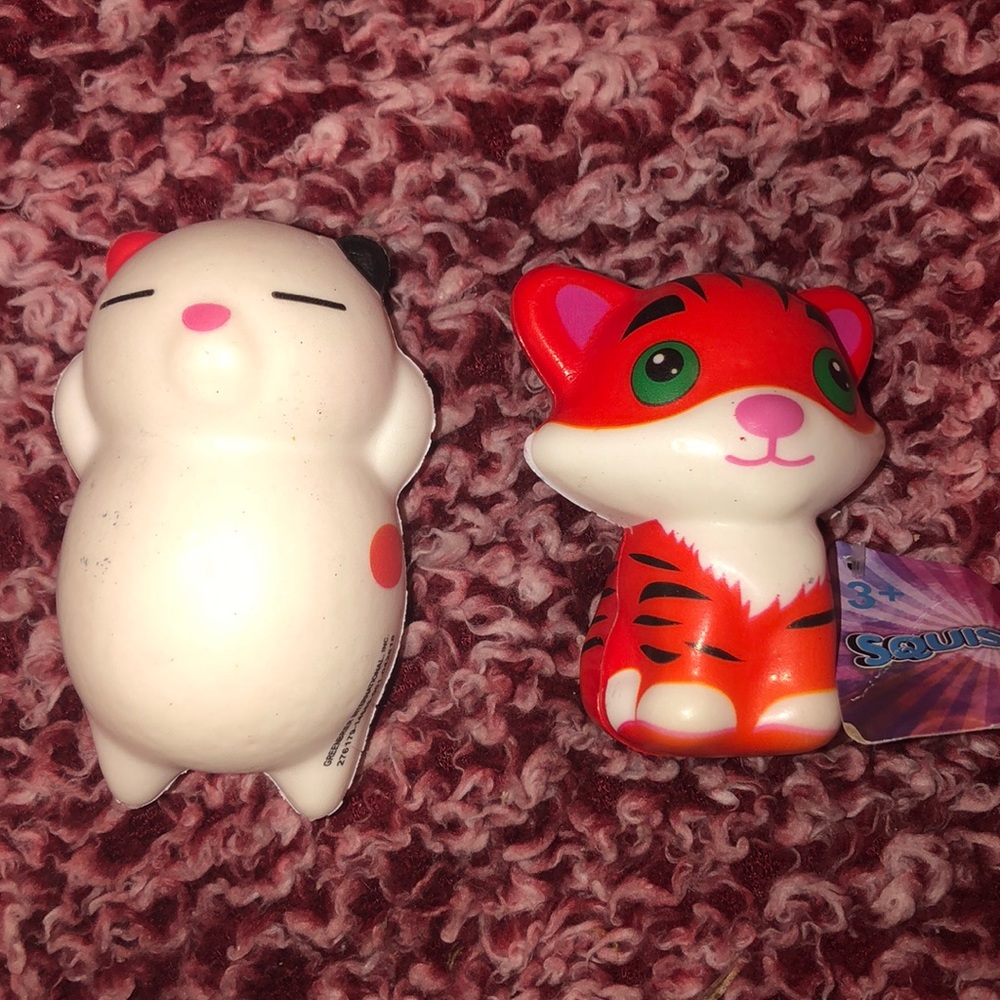 Two pack of animal squishys